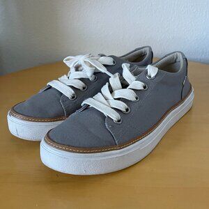 TOMS Alex Canvas Sneakers - Gray Size 7